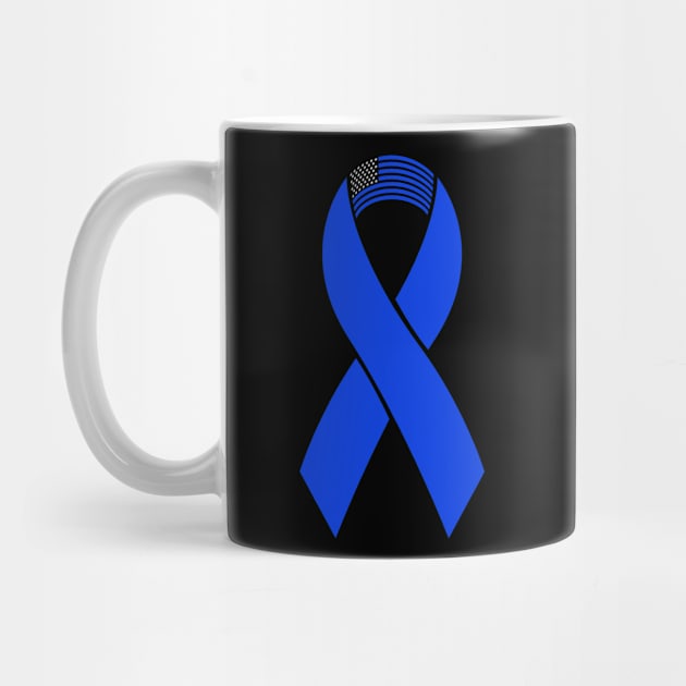 Colon Cancer Awareness by TheBestHumorApparel